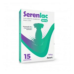 Serenlac 225 mg Com 15 Comprimidos Suplemento Ansiolítico Avert