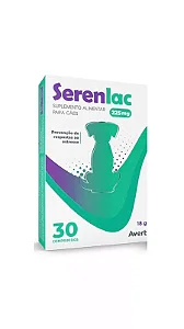 Serenlac 225 mg Com  30 Comprimidos Suplemento Ansiolítico Avert