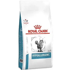 Ração Royal Canin Feline Veterinary Diet Hypoallergenic para Gatos com Alergia Alimentar 400g