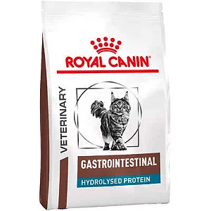 Ração Royal Canin Feline Veterinary Diet Gastro Intestinal Hydrolysed Protein para Gatos 1,5kg