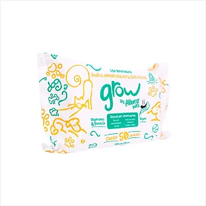Toalhas Umedecidas Grow By Allure Pets 50 unidades