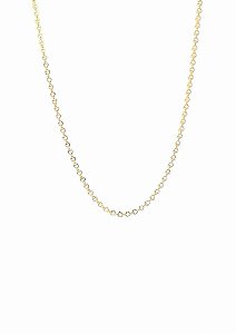 GARGANTILHA CHOKER COM CORAÇÕES VAZADOS ENTRELAÇADOS FOLHEADO A OURO