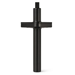 PINGENTE TÉCNICO METÁLICO CRUZADO EM AÇO