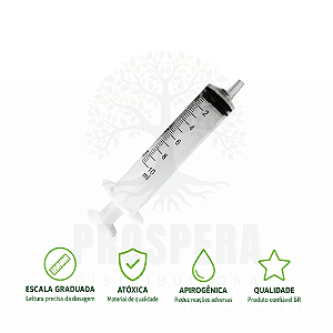 Seringa 10ml Sem Agulha Luer Slip (Blister) - SR