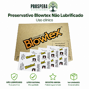 Preservativo Não Lubrificado Ginecológico Blowtex