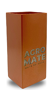 Copo Quadrado inox - Cobre