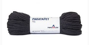 Lã Paratapet Cor 100 Preto Fio Pingouin 100 gramas