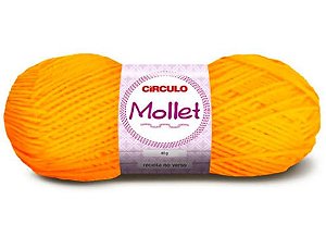 Lã Mollet Círculo Cor 318 Gema 40 gramas