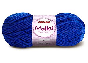 Lã Mollet Círculo Cor 530 Pacífico 40 gramas
