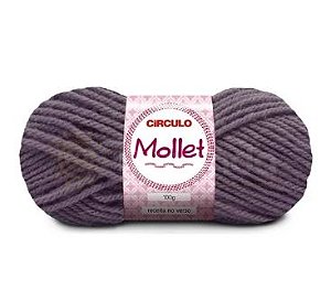Lã Mollet Círculo Cor 6021 Tempestade 40 gramas
