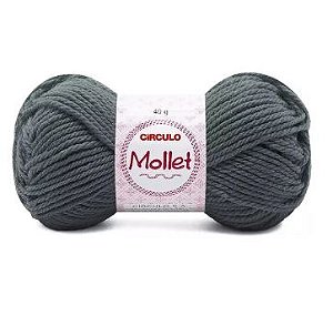 Lã Mollet Círculo Cor 8860 Noturno 40 gramas