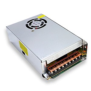 Fonte Chaveada Metálica 12V 30A 360W para LED, CFTV, Automação e Impressora 3D