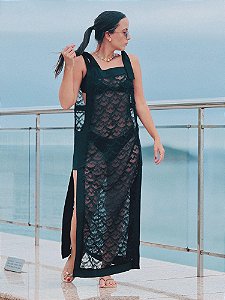 Saída de Praia SUNSET preta