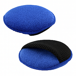 Luva Aplicadora em Microfibra Azul Detailer