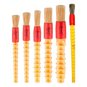 Kit Pincéis de Detalhamento 6 Unidades Roma