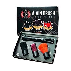 Kit de Pincéis Alvin Drush 3 Unidades Dub Boyz
