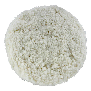 Boina de Lã Branca Dupla Face 8'' FAB