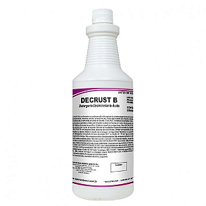 Decrust B Detergente Profissional Desincrustante Ácido 1L Spartan