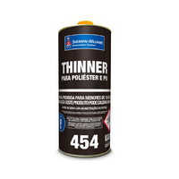 Thinner para Poliéster e PU 454 Sherwin 900ml Williams