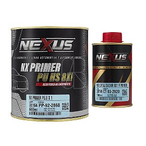 NX Primer PU 8x1 + NX Catalisador 8x1 para Primer Nexus