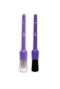 Kit Pincéis de Detalhamento Automotivo Zacs Macio + Médio