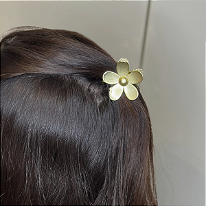 Prendedor Flor Metal M Fosco