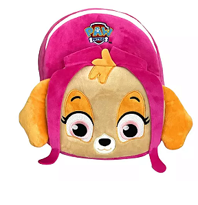 Mochila de Pelúcia Patrulha Canina Skye