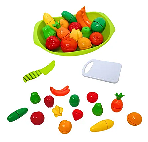 Kit Frutas e Legumes Cozinha C/Velcro