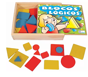 Blocos Lógicos c/48pçs
