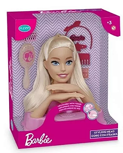 Barbie Styling Head Core com Frases