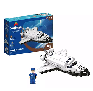 Blocos de Montar Nave Espacial c/106 pçs