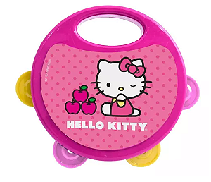 Pandeiro Hello Kitty