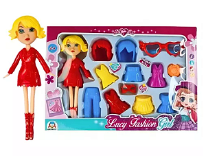 Boneca Lucy Fashion Girl