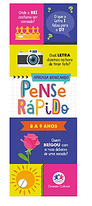 Flash Cards pensa rápido - 8 a 9 anos
