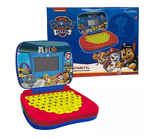 Minigame Laptop c/Tela Incorporada  Patrulha Canina