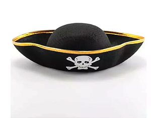 Chapéu Pirata Feltro Infantil