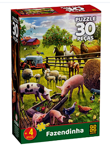 Puzzle Fazendinha c/30 pçs