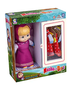 Boneca Masha Com Closet