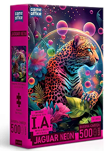 Quebra cabeça Jaguar Neon 500 pçs I.A.