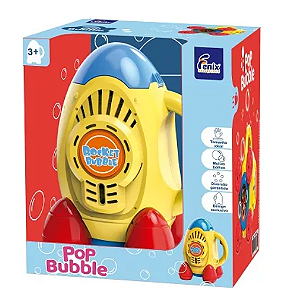 Máquina Pop Bubble Foguete