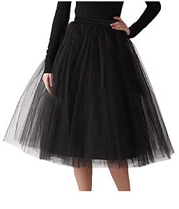 Saia de tule 60 cm