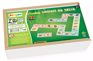 Dominó Animais Da Selva c/28 pçs