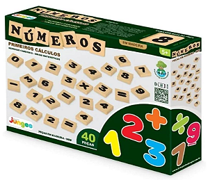 Números e Sinais c/40 pçs