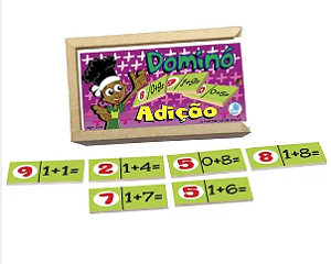 Dominó Adição c/28 pçs