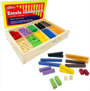 Escala Cuisinaire c/294 pçs