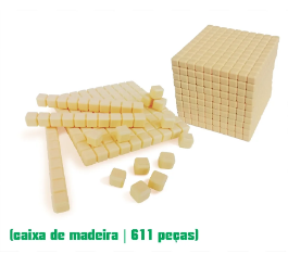 Material Dourado c/611 pçs (plástico)
