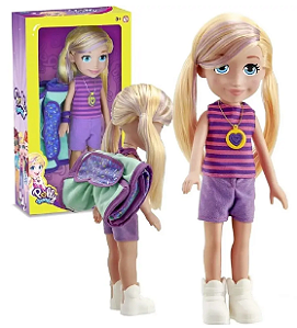 Boneca Polly Pocket Camping