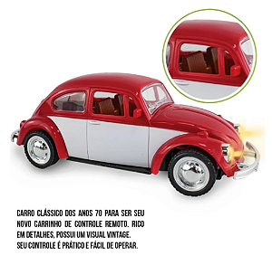 Fusca 1970 Classic BR c/Controle Remoto