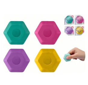 Borracha Ergonômica Hexagonal