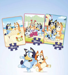 Puzzle Progressivo Bluey